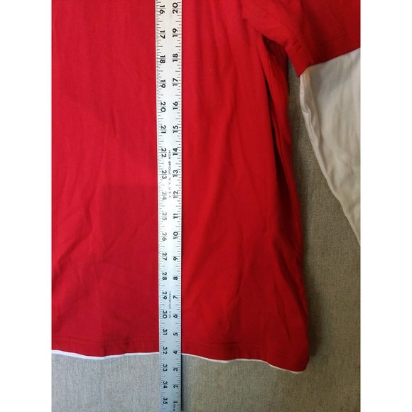 Chase Authentic Nascar Men's Shirt Red & White 2XL Cotton Kasey Kahne - Picture 6 of 12